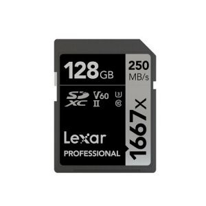 Lexar High Speed SD Memory Card 128gb